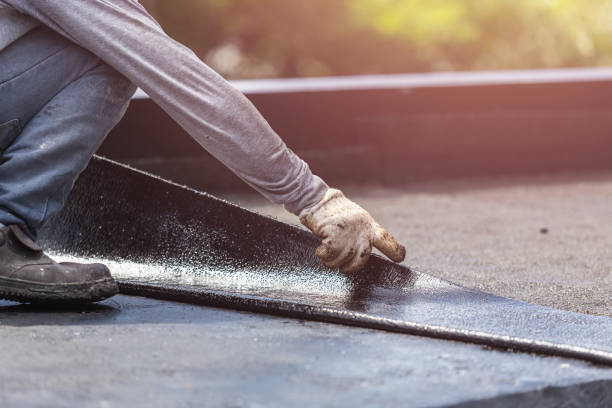 Professional Crawl Space Encapsulation technician working in Havertown, PA